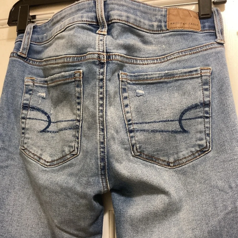 American Eagle OUTFITTERS NE(X)T Level Stretch Jegging, size 4 regular - Picture 6 of 9